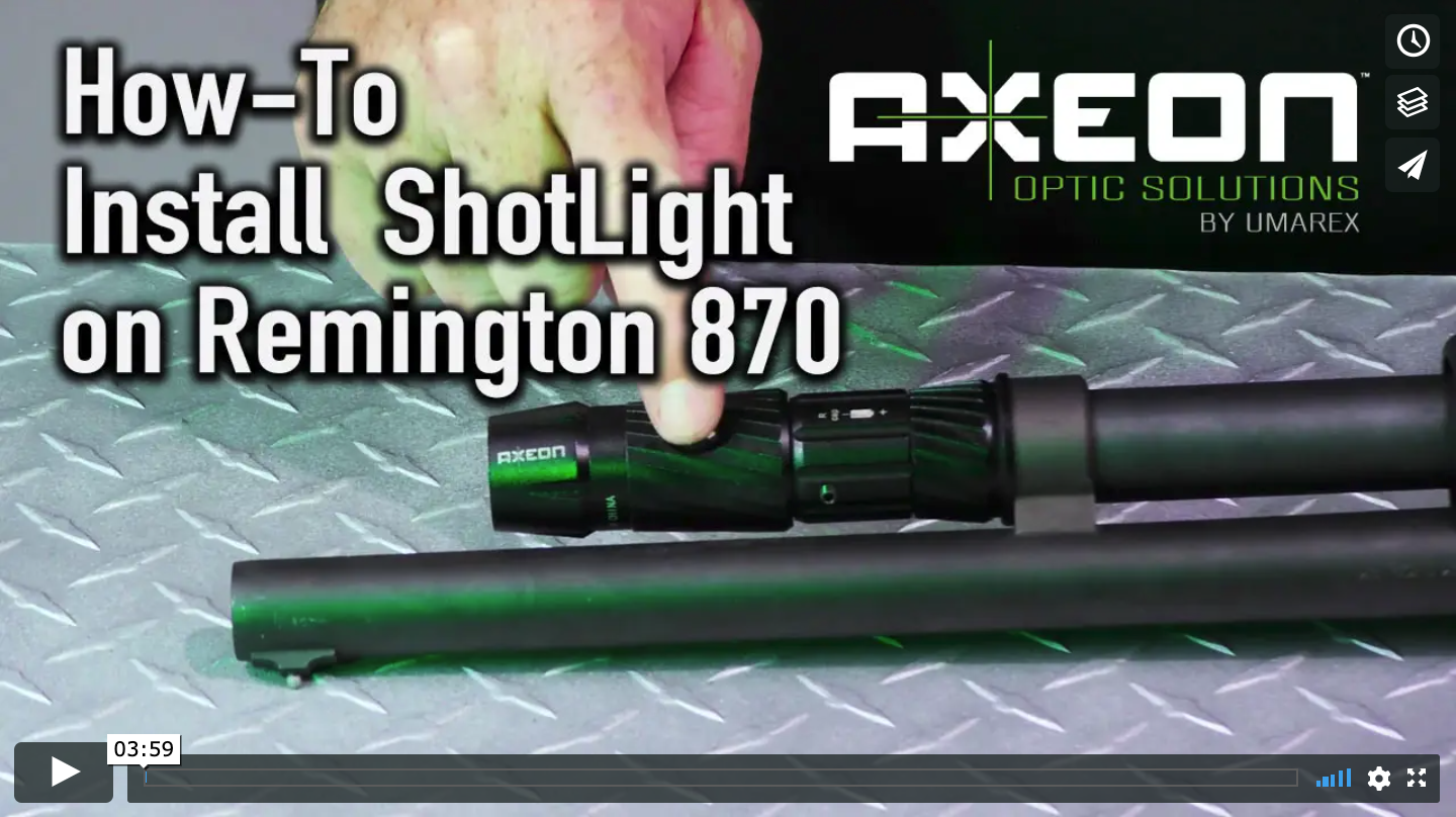 Shotgun Light Installation